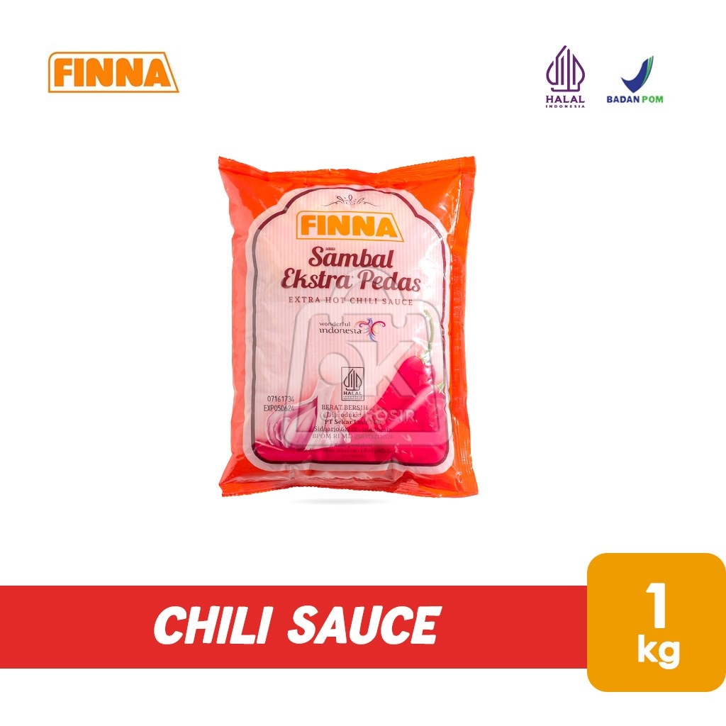 

Finna Sambal Ekstra Pedas 1 Kg