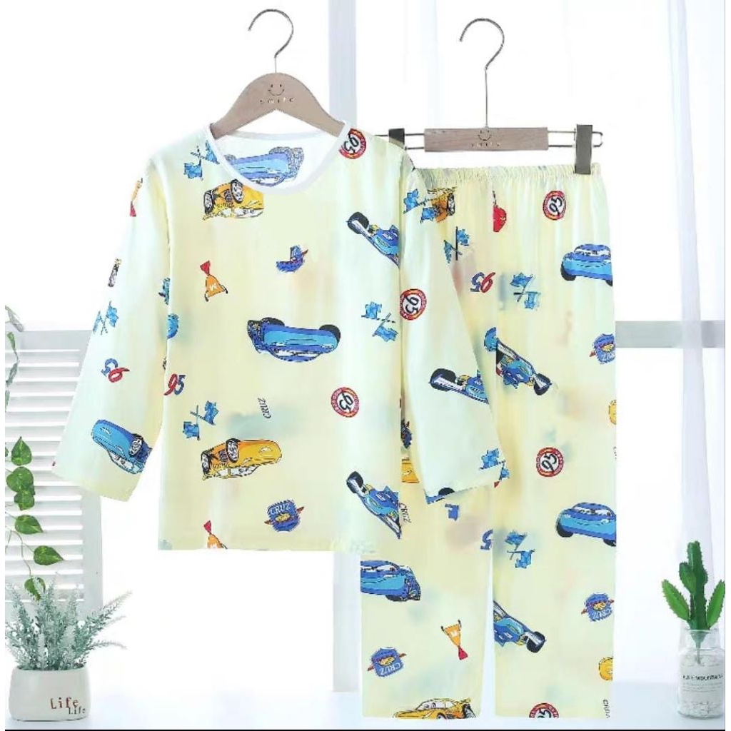 Baju Tidur Nyaman Anak Laki Laki Baju Tidur Baju Santai Anak Laki Laki