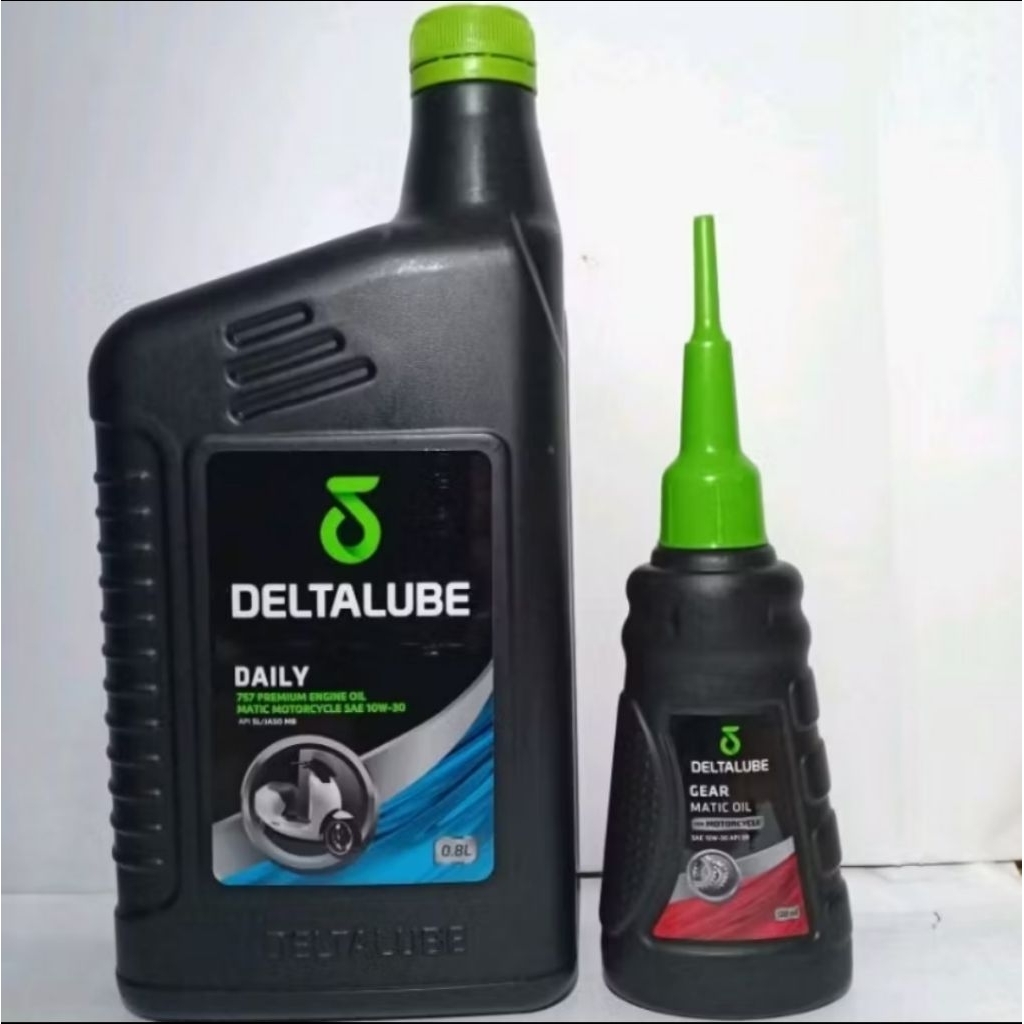 OIL DELTALUBE SAE 10W-30 800ML MATIC + OIL GEAR DELTALUBE SAE 10W-30 120ML MATIC