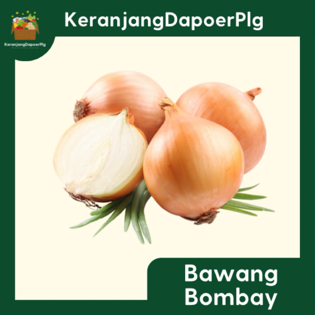 

BAWANG BOMBAY BOMBAI 150/200 GRAM - KERANJANG DAPOER PALEMBANG