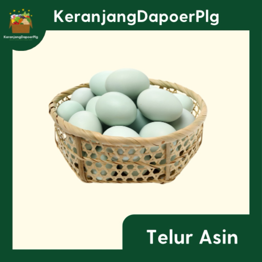 

TELUR ASIN MATANG ISI 3 BUTIR - KERANJANG DAPOER PALEMBANG