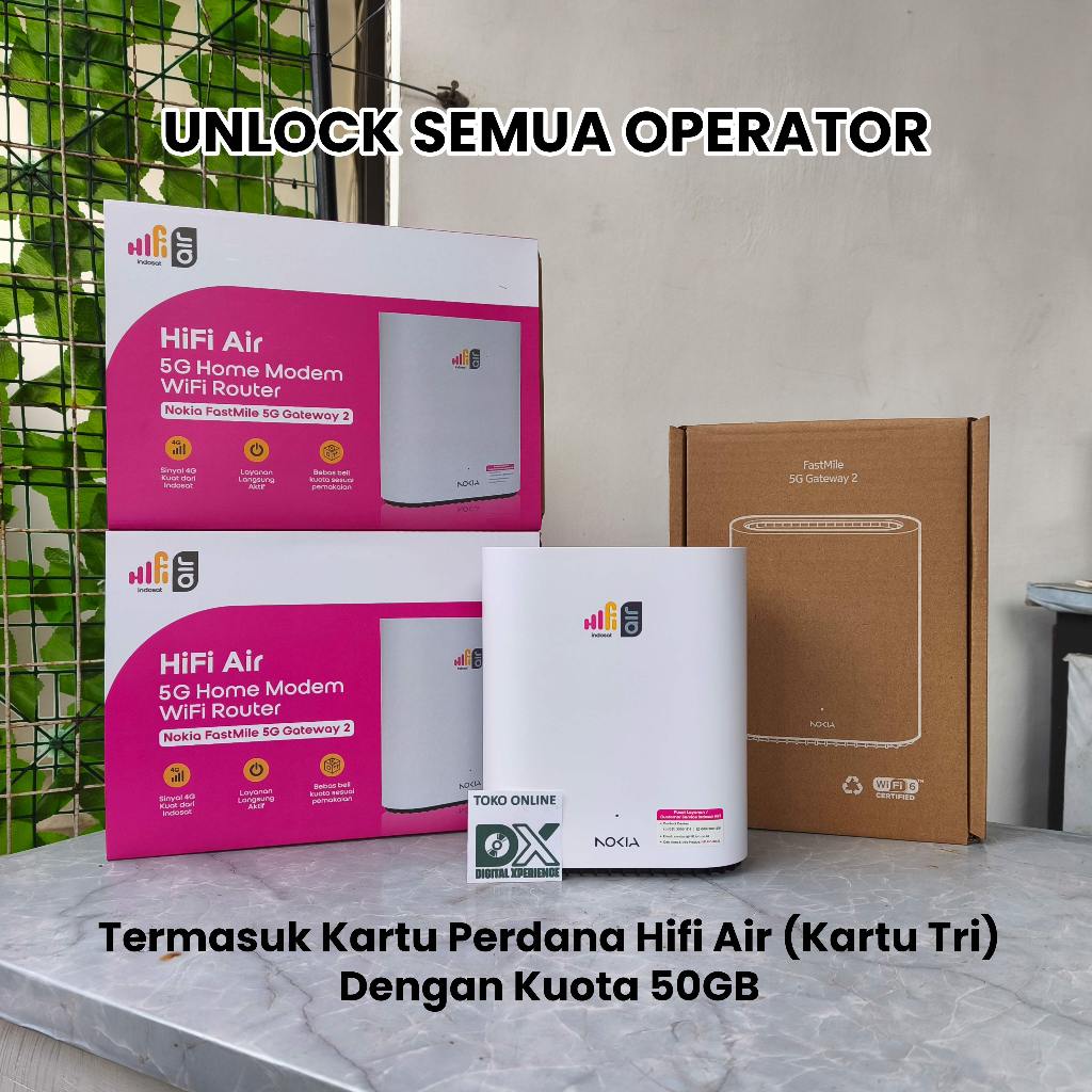 Modem HIFI Air 5G Nokia Fastmile Unlock All Operator