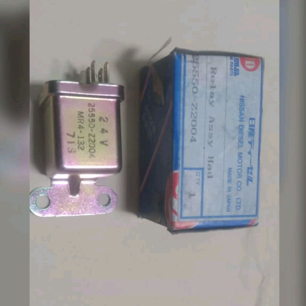 RELAY 24 V /Kaki 6(25550-Z2004)Buat NISSAN DIESEL TRUCK barang orisinil