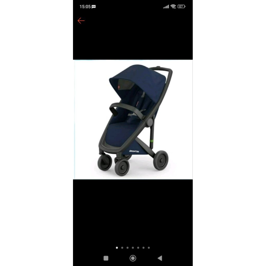 stroller greentom bekas