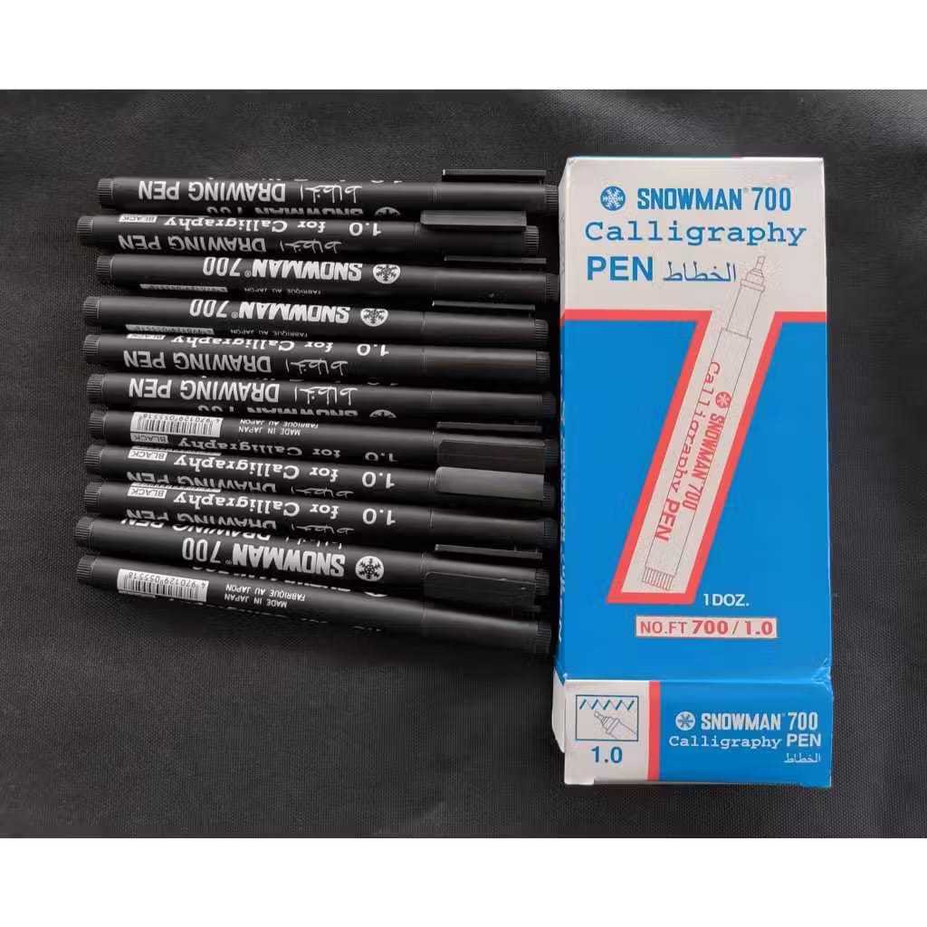 

pulpen kaligrafi snowman 1 pcs(GBZ)