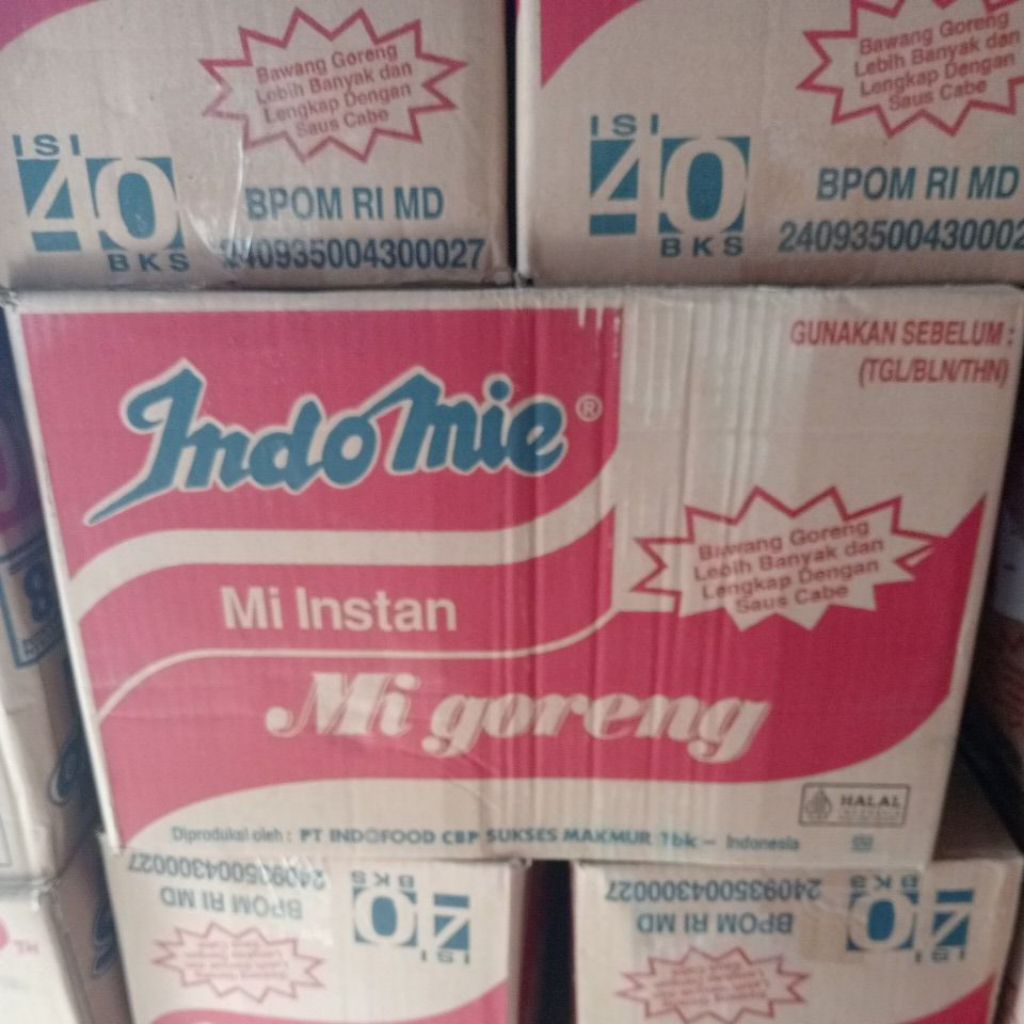 

Indomie goreng satu karton isi 40 pcs