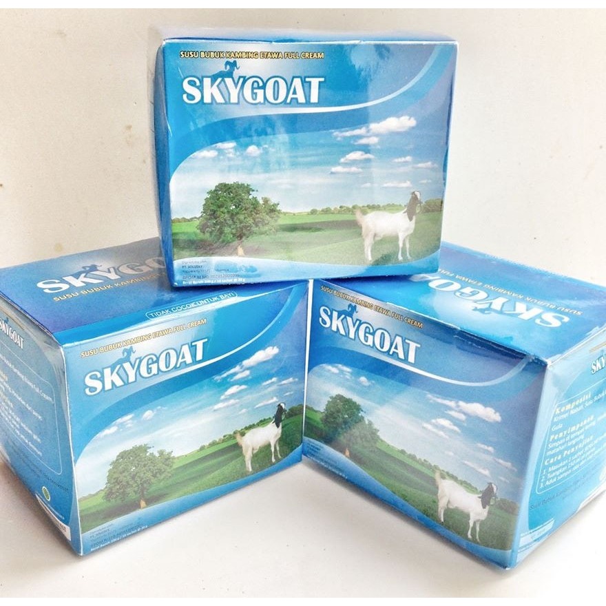 

SKYGOAT SUSU KAMBING ETAWA ORIGINAL BPOM - SUSU KAMBING MURNI ENAK DAN BANYAK MANFAAT
