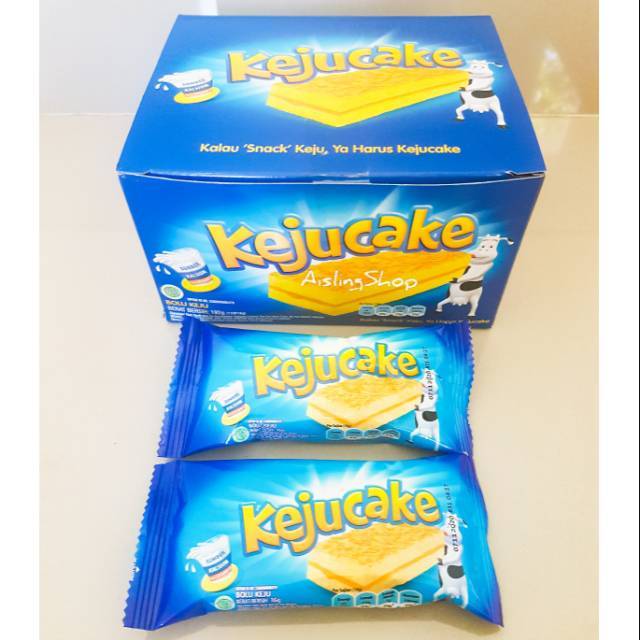

Kraft Keju Cake Bolu Box isi 12 pcs