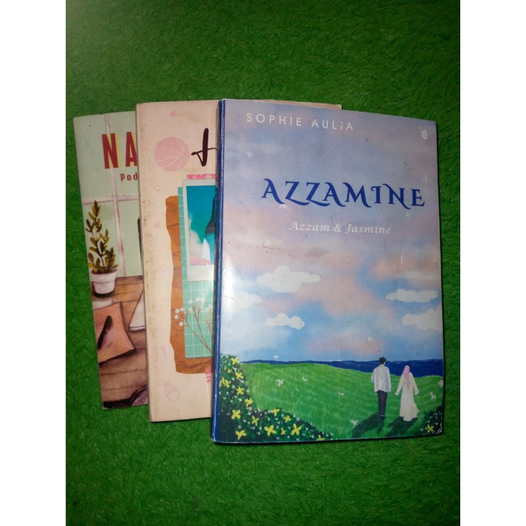 PRELOVED NOVEL-NOVEL TIDAK ORI NOVEL AZZAMINE, HARDES, NARENDRA