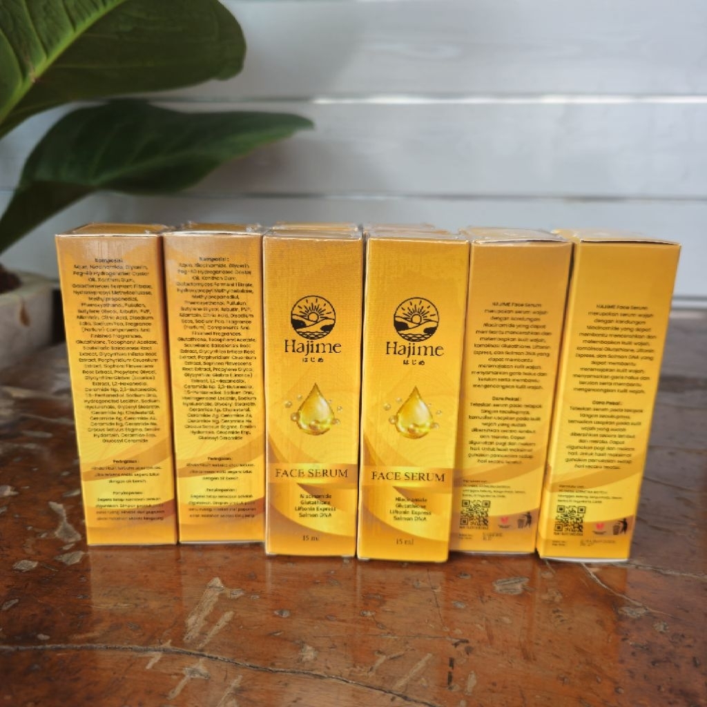 HAJIME FACE SERUM 15ml