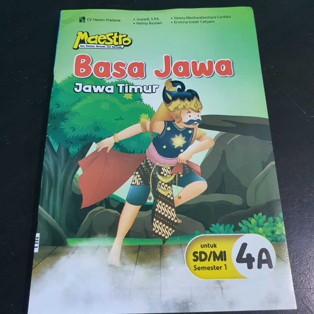 LKS Smt 1 Maestro - Basa Jawa "JAWA TIMUR" 4A SD/MI Kelas 4 Semester 1 - Kurikulum Merdeka