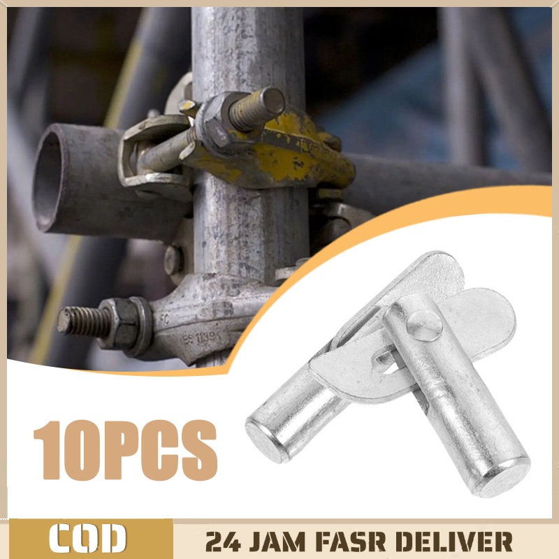 10pcs Lock Pin Join Pin Scaffolding Pengunci Skafolding Lock Pin Scaffolding Penyesuaian Yang Fleksi