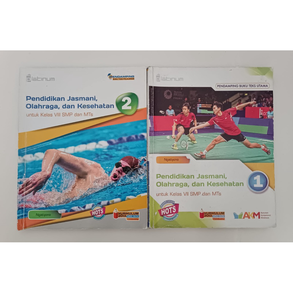 Buku Sekolah BEKAS ORI Pendidikan Jasmani, Olahraga, dan Kesehatan / PJOK SMP Kelas 1 / 7 / VII / 2 