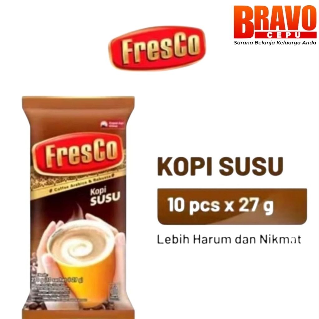 

FRESCO KOPI SUSU 270G 10 SACHET@27G
