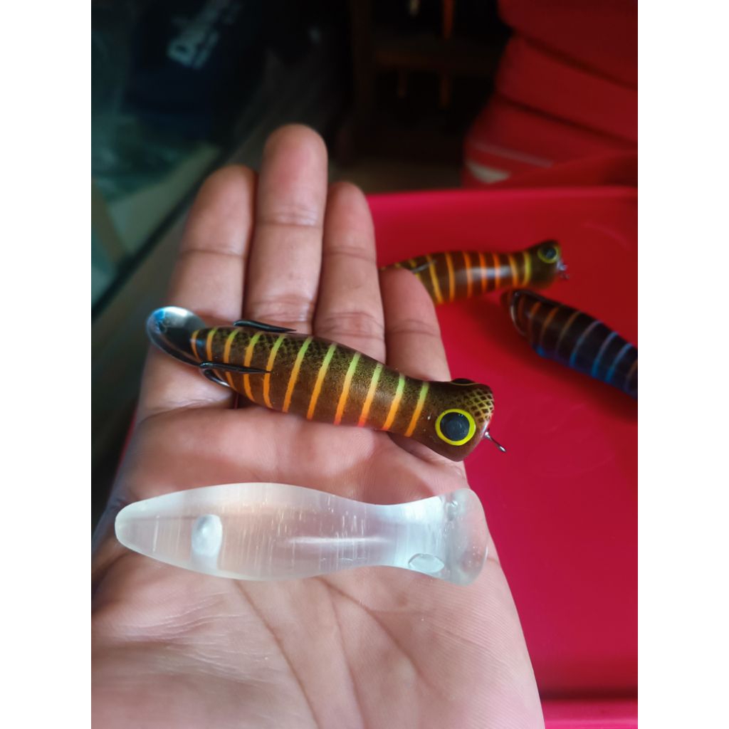 SOFT POPPER DAN MOLDING SOFT POPPER 6CM/9GRAM