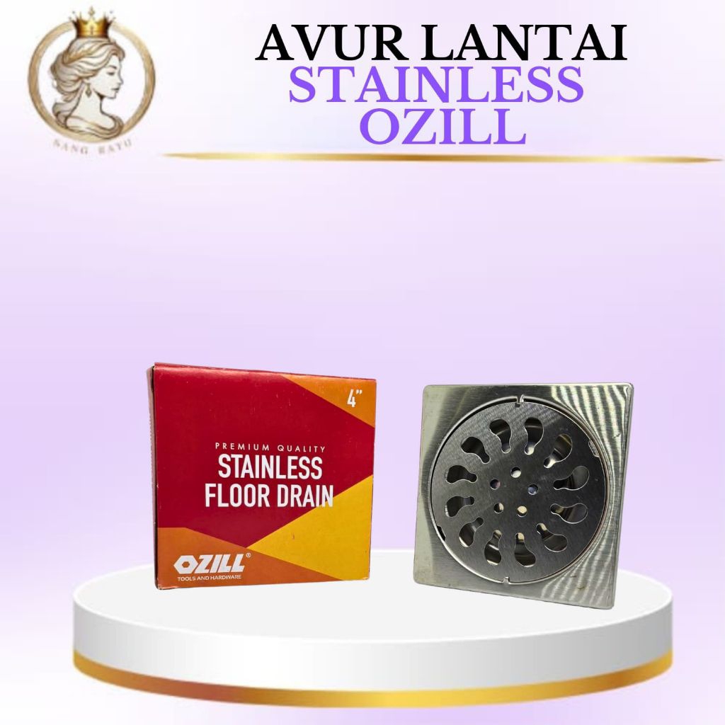 SARINGAN GOT AVUR LANTAI STAINLESS