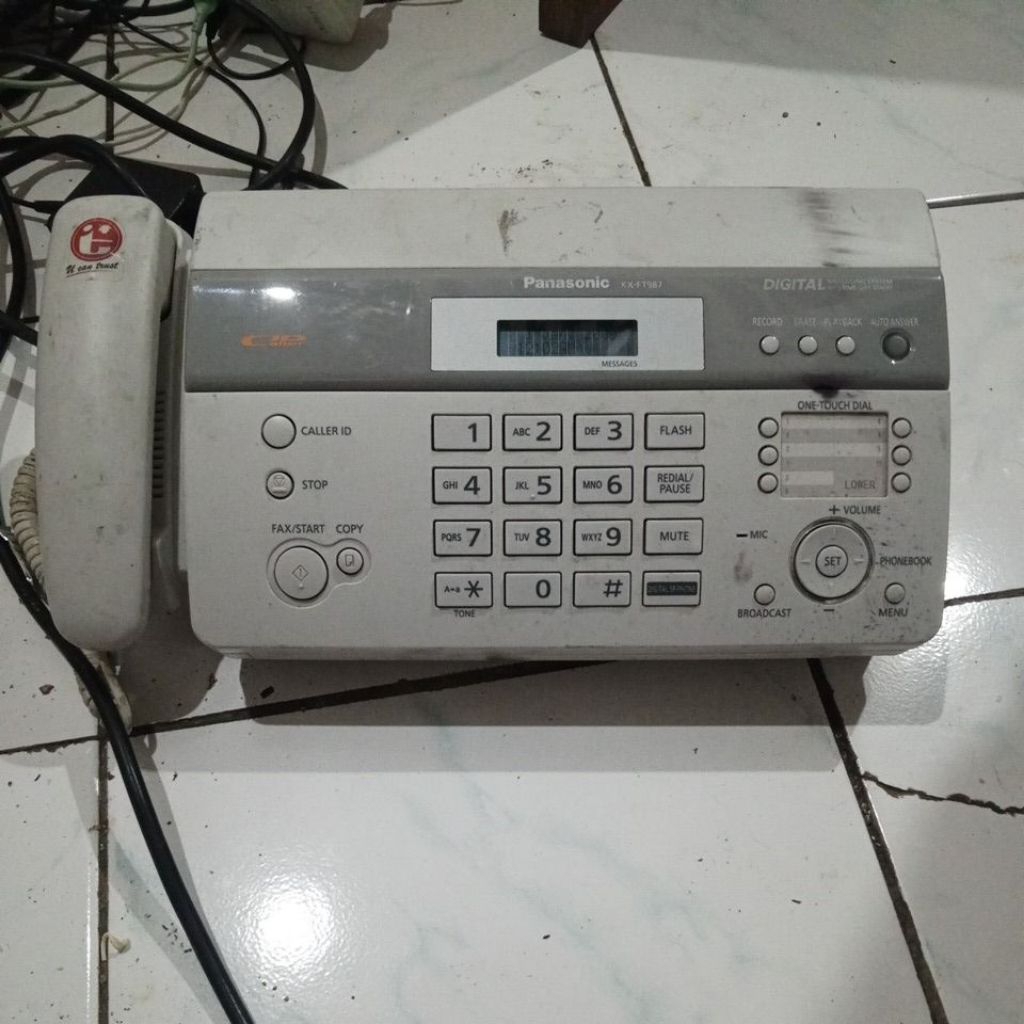 Mesin Fax Panasonic KX-FT987 Second