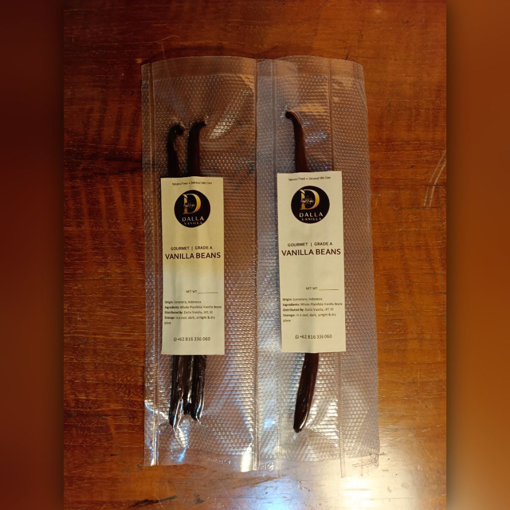 

Vanilla planifolia premium beans grade A