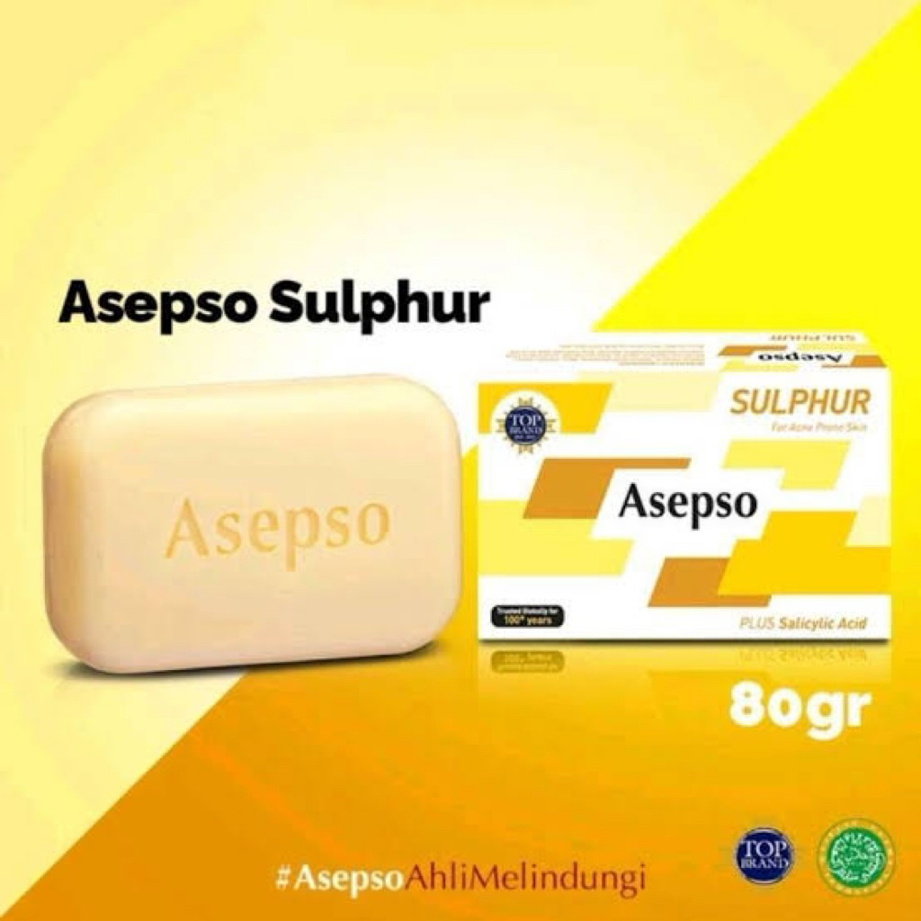 ASEPSO SULFUR 80 GR UNTUK JERAWAT