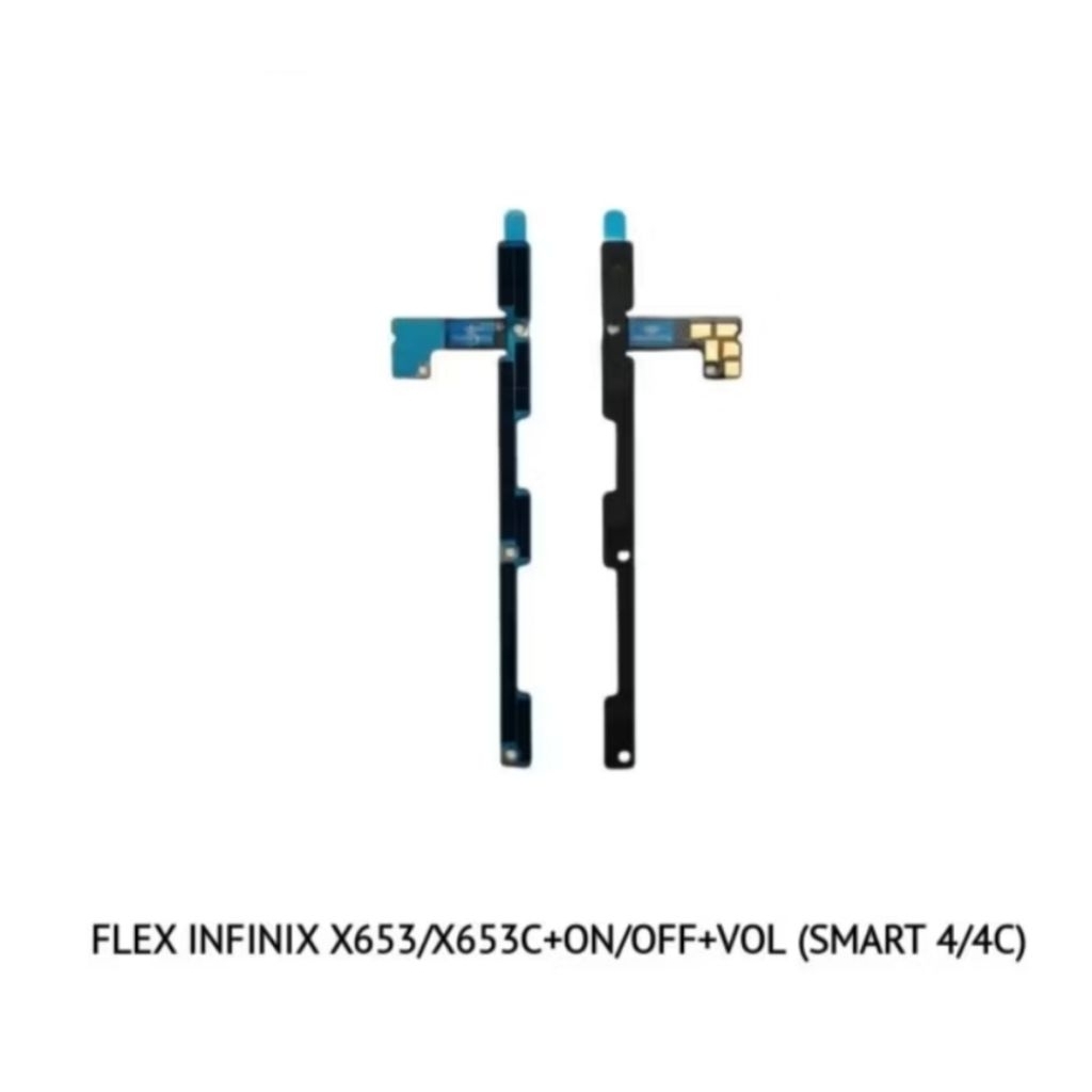 fleksibel on/off + volume infinix smart4/x653/4c/x653c