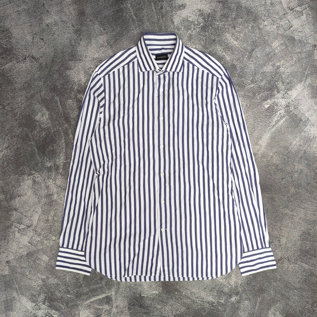 Kemeja Stripe Ermenegildo Zegna