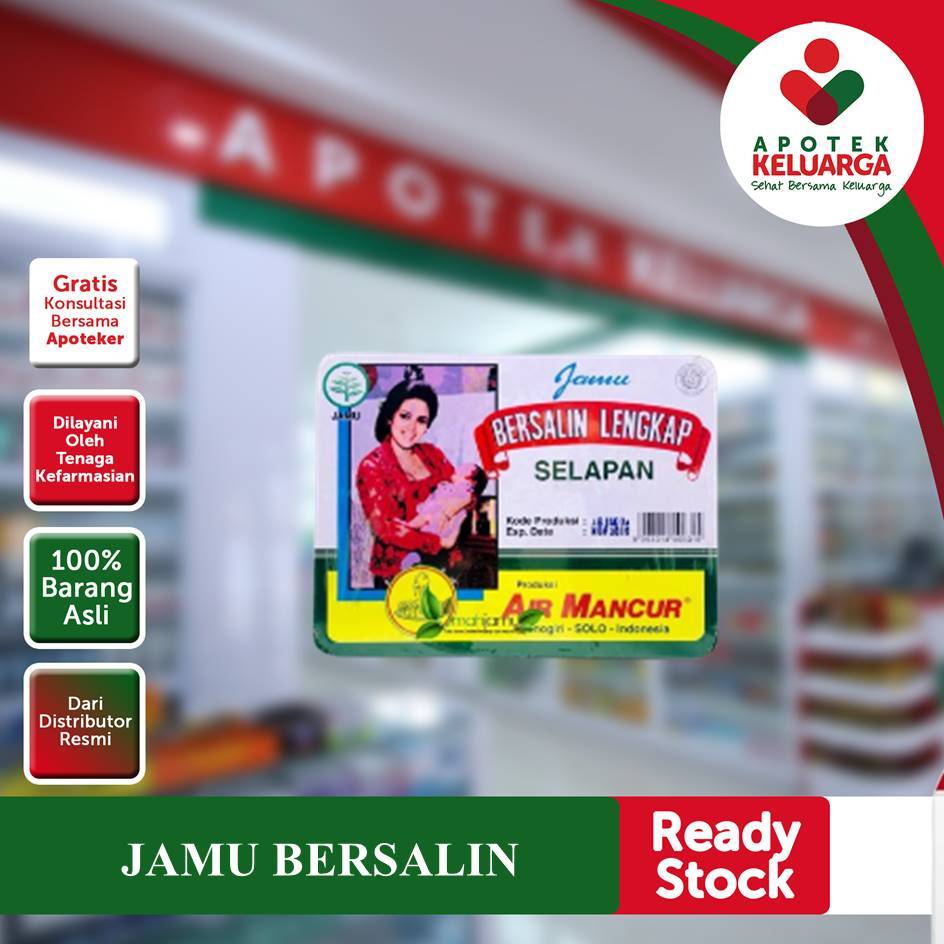 Jamu Bersalin Lengkap Air Mancur