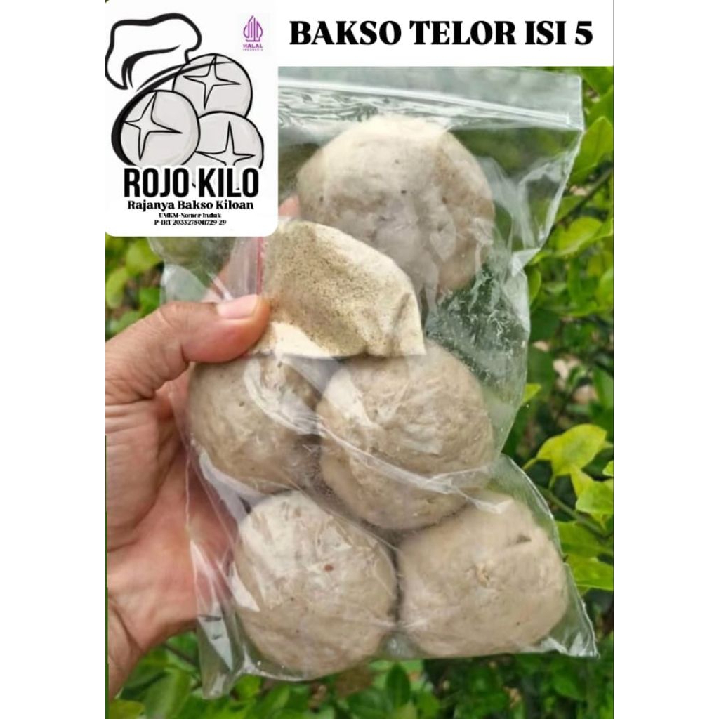 

Bakso telur Isi 5
