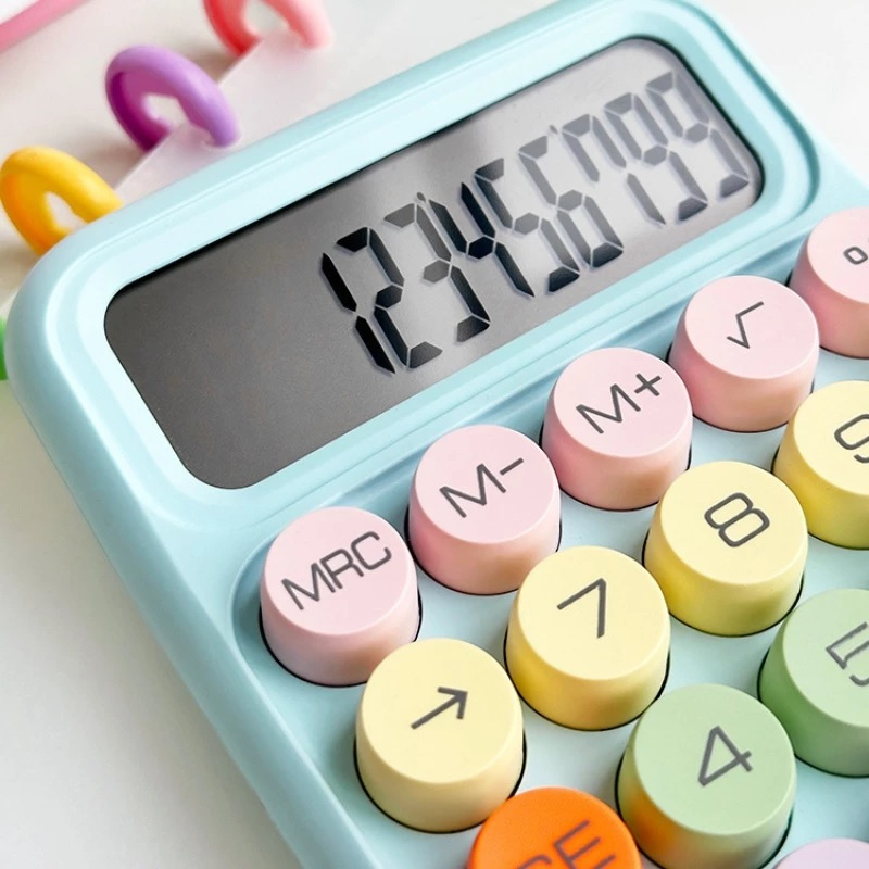 

Kalkulator Pastel Aesthetic Mekanik 12 Digit Tombol Besar Alat Tulis Calculator Sekolah Kantor