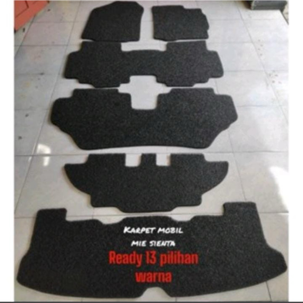 karpet mobil toyota sienta