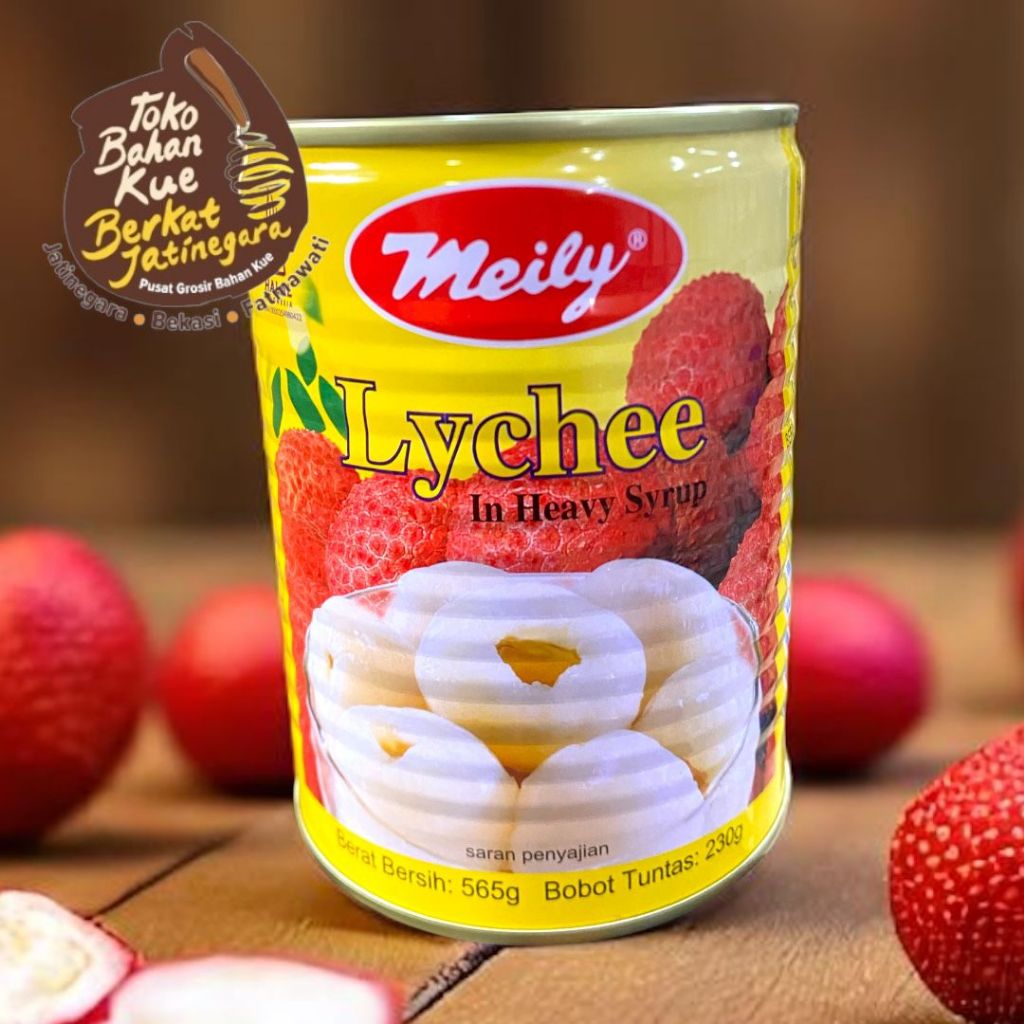 

BUAH KALENG / MEILY LYCHEE KEMASAN 565 GR /PCS