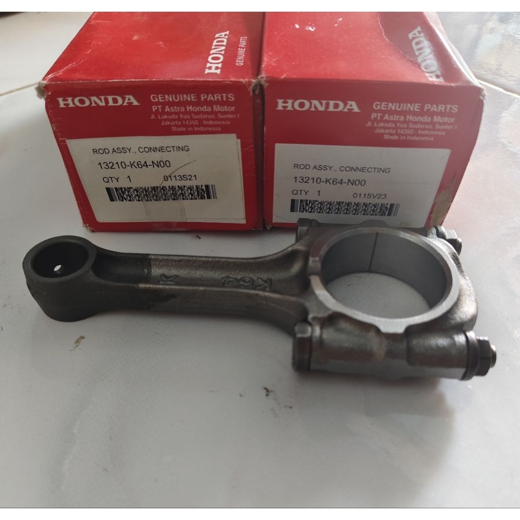 STANG SEHER (Rod Assy Connecting) CBR250RR 13210K64N00 BATANG PISTON CBR250RR ORIGINAL AHM