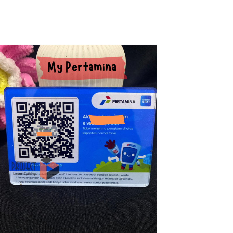 

MY PERTAMINA/BARCODE MY PERTAMINA/MY PERTAMINA AKRILIK