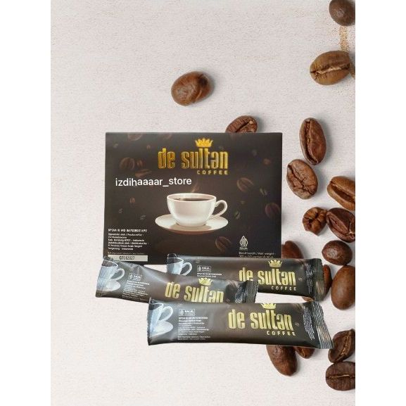 

PROMO DE SULTAN COFFEE l COFFEE PREMIUM l HARGA 1 BOX ISI 10 SACHET ORI