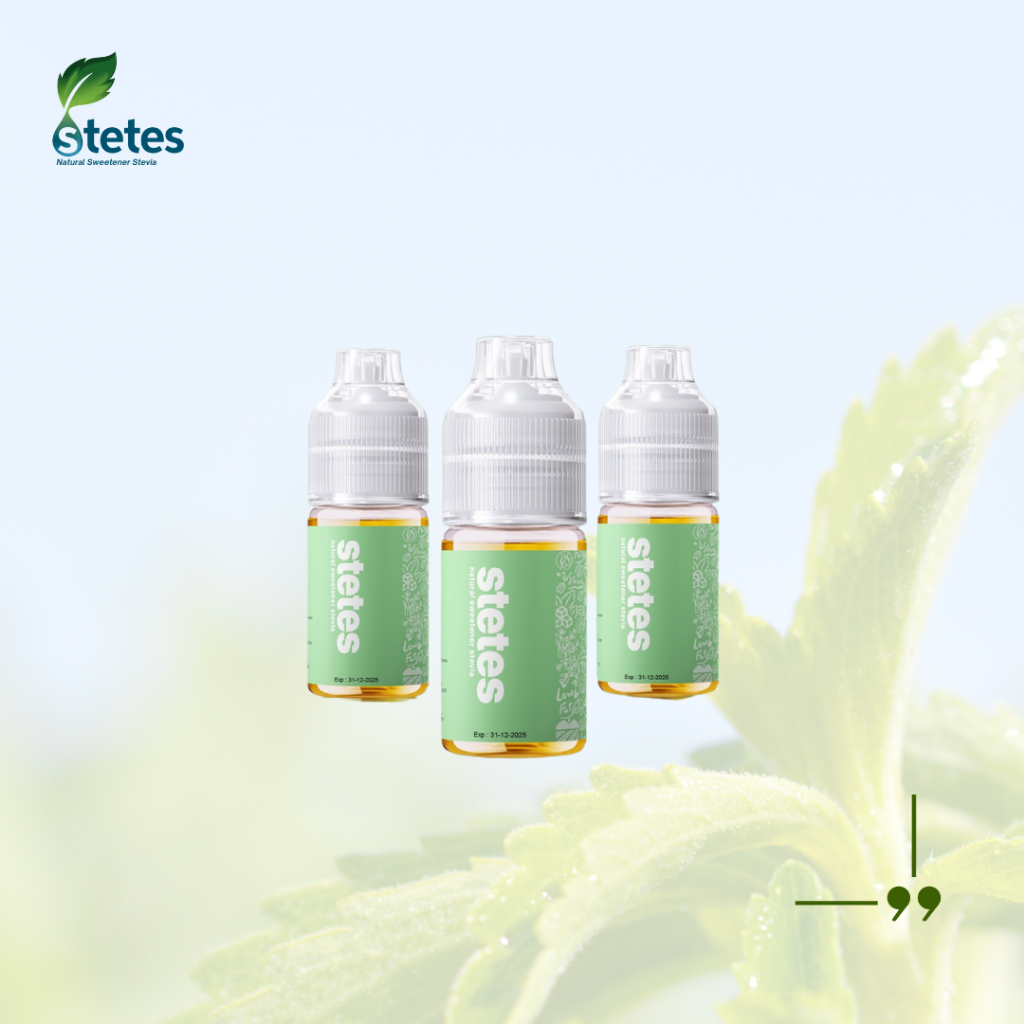 

STETES Stevia Cair | Pemanis Alami | 0% Gula & Kalori | Suka manis tanpa takut diabetes
