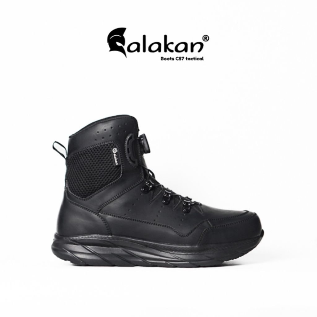 pdl boots TNI Sepatu Boots Taktis Tinggi 6 Inci Tali Putar Kulit Ringan Waterproof PDL Polisi Full K
