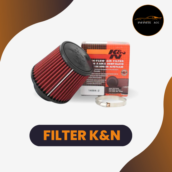 Open Filter udara K&N I Filter udara racing Aksesoris mobil variasi modifikasi universal