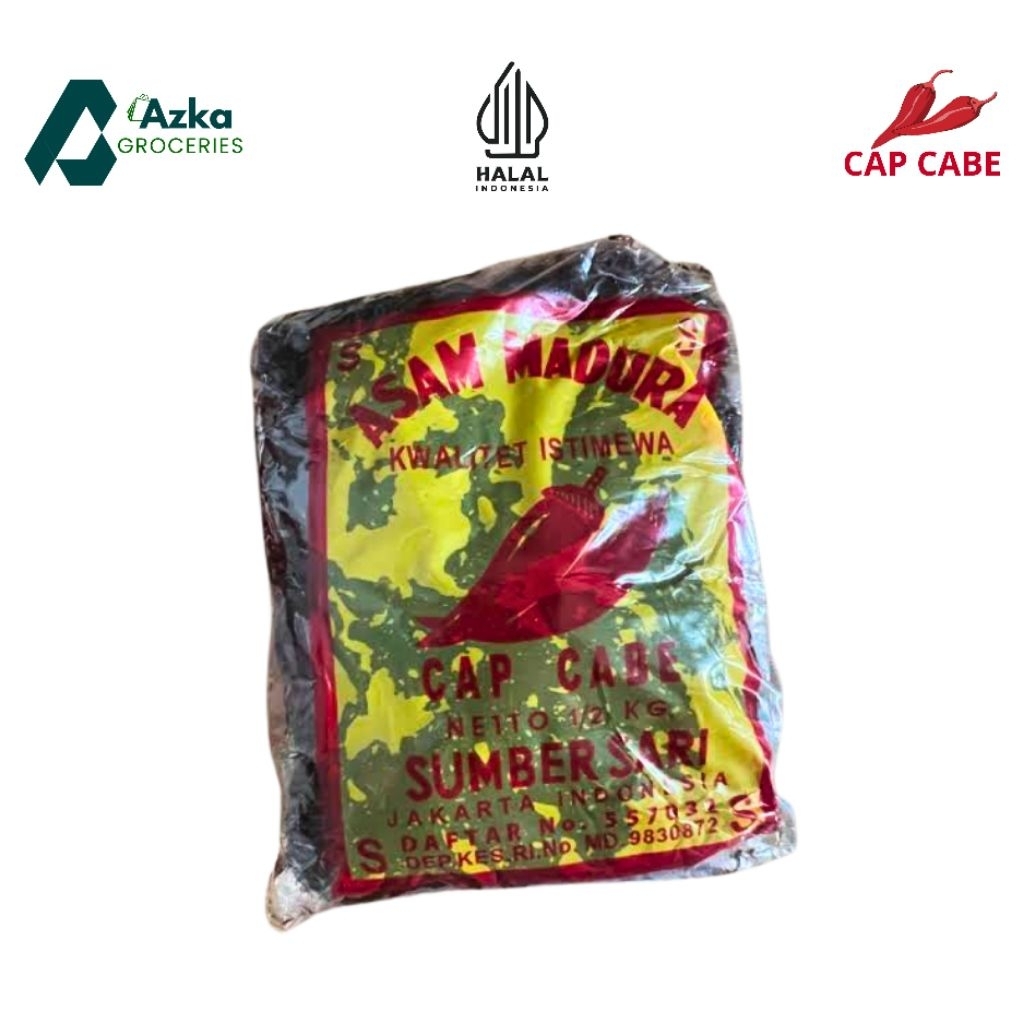 

Asam jawa madura cap cabe 500grm / asam jawa / asam madura / cap cabe