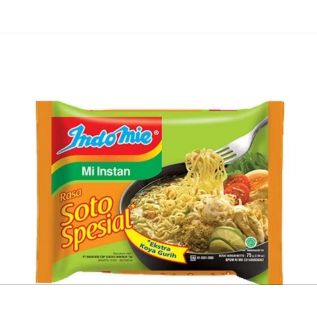 

(isi 3pcs) Indomie kuah soto spesial