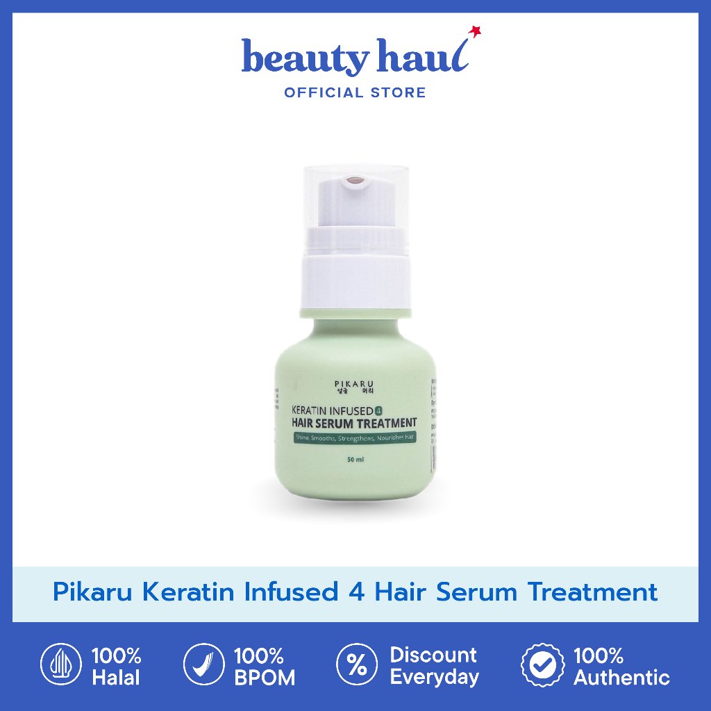Pikaru Keratin Infused 4 Hair Serum Treatment