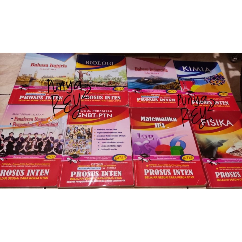 

[PRELOVED] BUKU INTEN SAINTEK & UTBK