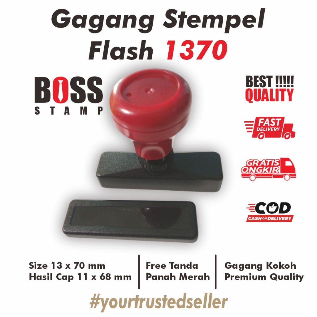 

Gagang Stempel Flash Ukuran 1370