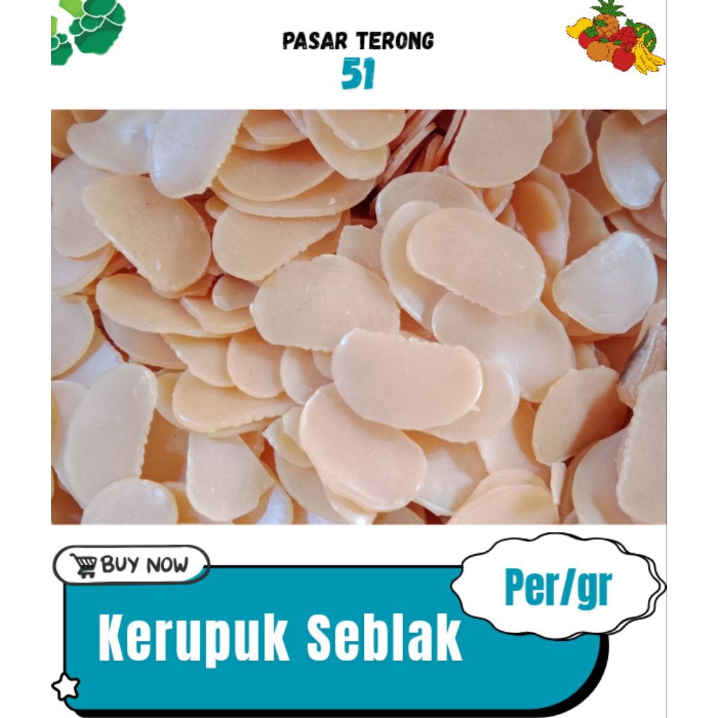 

Kerupuk Mentah Seblak Makassar