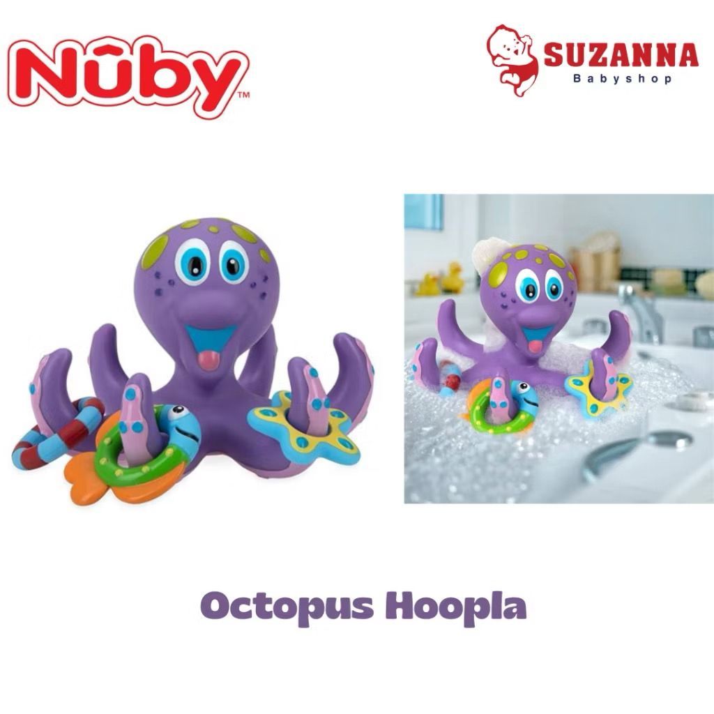Nuby Set Bath Time Toss Octopus Nb281 Toys / Octopus Toys