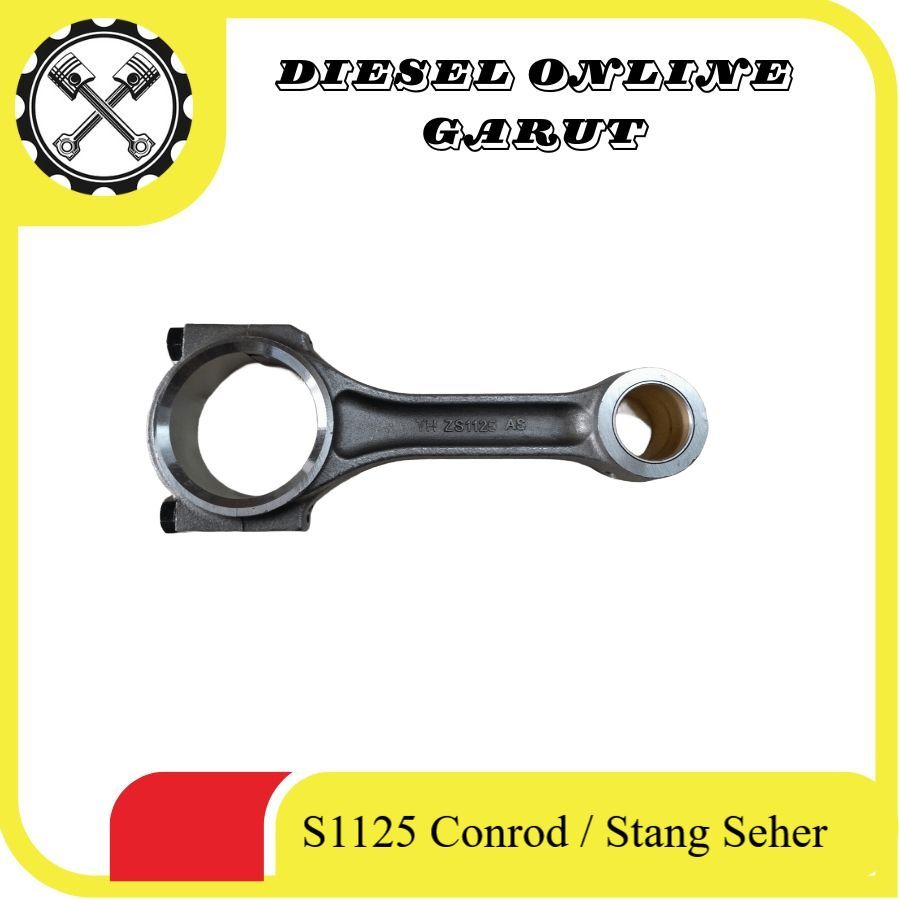 S1125 Stang Seher Stang Piston DongFeng Conrod Mesin Diesel 28Hp JF