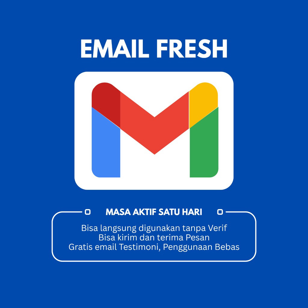 Email Fresh G-Sweet Masa aktif 24  Jam