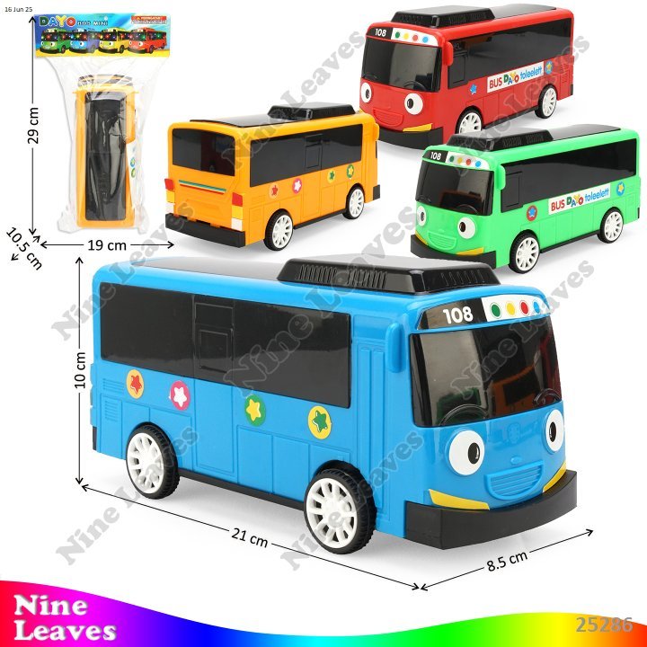 Mainan Anak Bus Bis Tayo Dayo Bus Mini