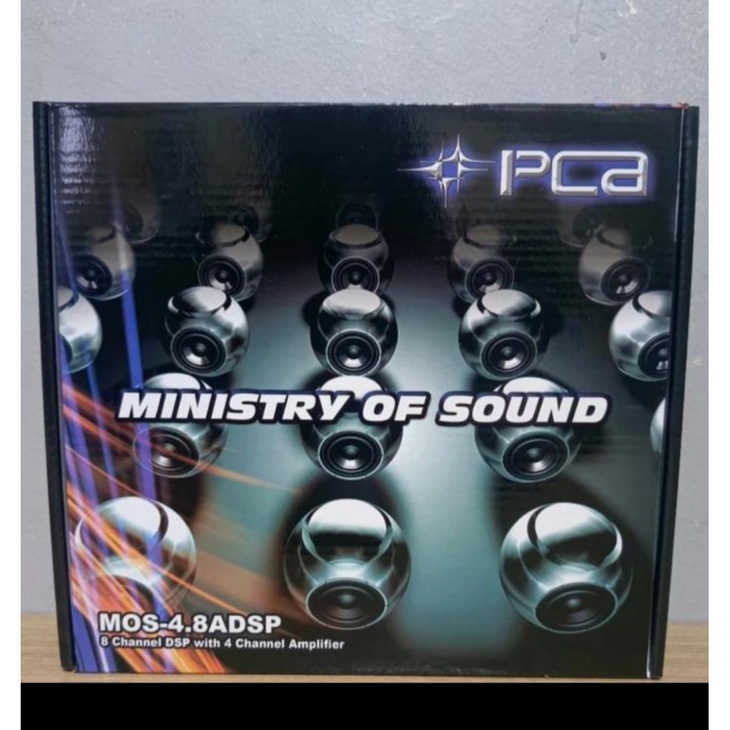 Dsp Pca mos 4.8  ad processor 8 channel dsp with 4 channel amflipier