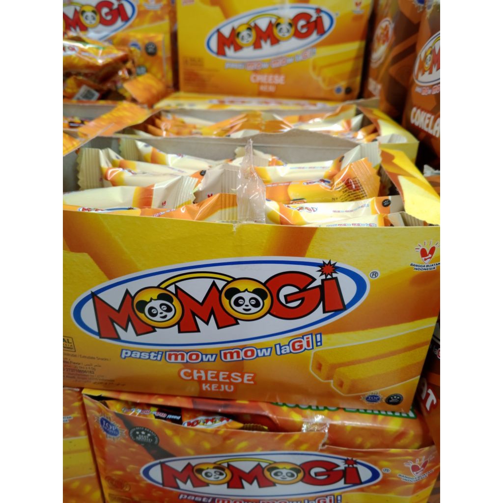 

Momogi 1 box isi 20 pcs rasa keju-coklat-jagung bakar 4,5gram