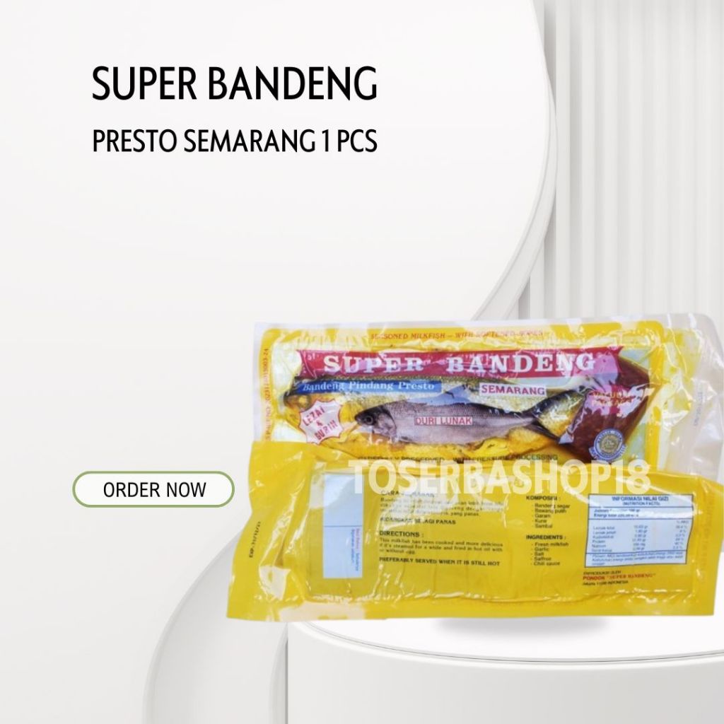

Super Bandeng Presto Khas Semarang / Ikan Bandeng Duri Lunak HALAL / Bandeng Pindang Presto Vacuum