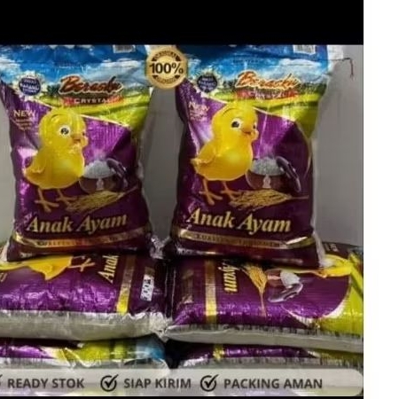 

BERAS KRISTAL ANAK AYAM KEMASAN 5 KG